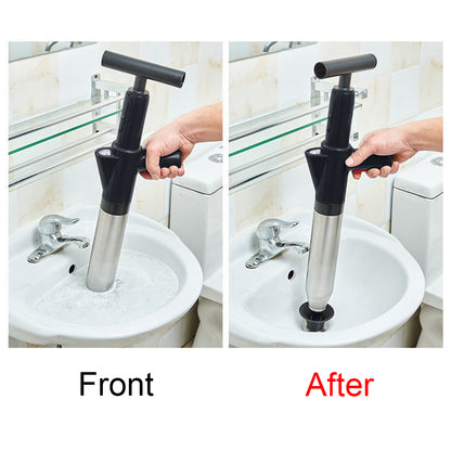 High Pressure Toilet Plunger – Air Drain Blaster for Clog Removal & Sewer Pipe Unblocking