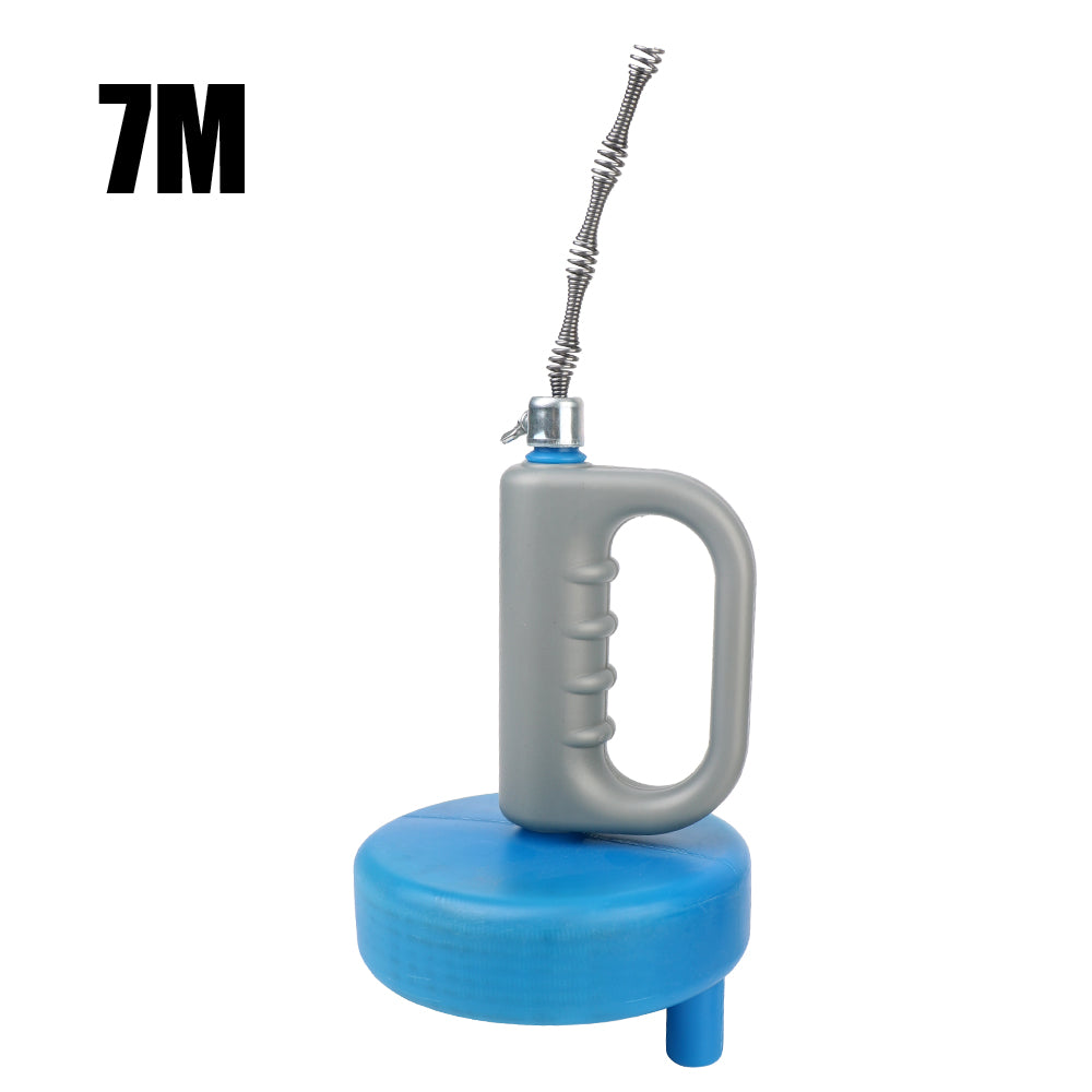 Toilet Sink Drain Unblocker – Handheld Extendable Sewer Pipe Plunger for Bathroom & Kitchen Cleaning (5/7/10m)